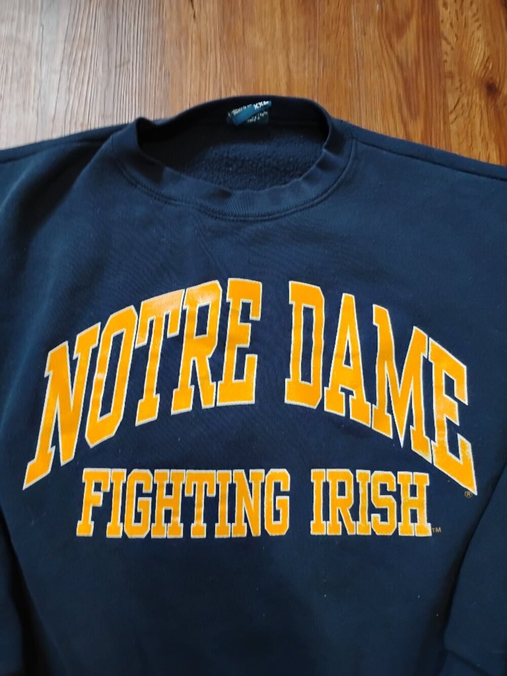 Vintage 90s Notre Dame Fighting Irish Crewneck Sweatshirt